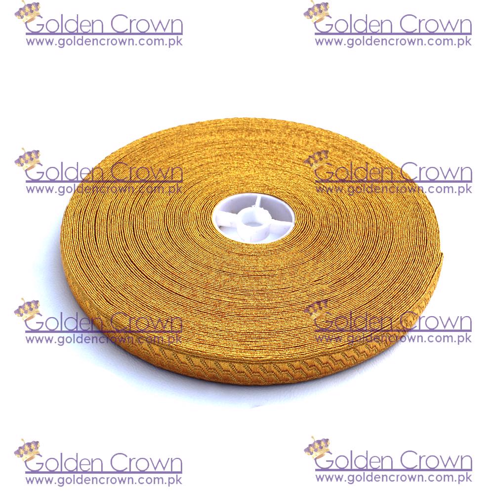 Product image - Mylar Braid, Mylar Braid Suppliers and Manufacturers, military uniforms braids lace, Military Gold Braid, military uniform gold braid, Military Gold Braids Wholesale, Military Uniform Russia Braid Lace Gold Russia Braid Lace, https://goldencrown.com.pk/products/c1031_Military-Ceremonial-Uniforms-Accessories-Manufacture/c945_Military-Braid-Suppliers/i12072_Military-Gold-Mylar-Bias-and-Stand-Braid-Lace.aspx